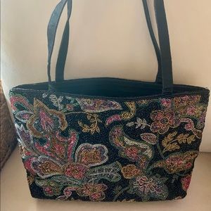 NWOT Beaded handbag